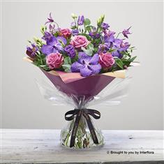 Midnight Purples Hand-tied