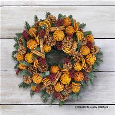 Chic Clementine Door Wreath